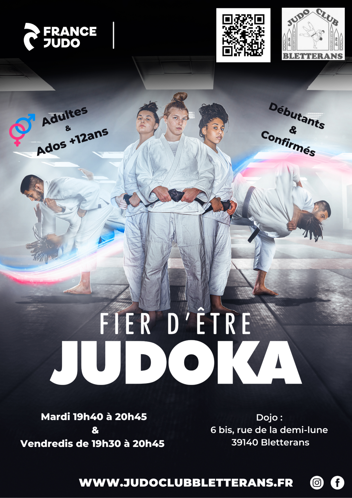 Judo ados adultes jcb 2024 qr code